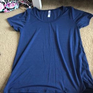 Navy lularoe shirt